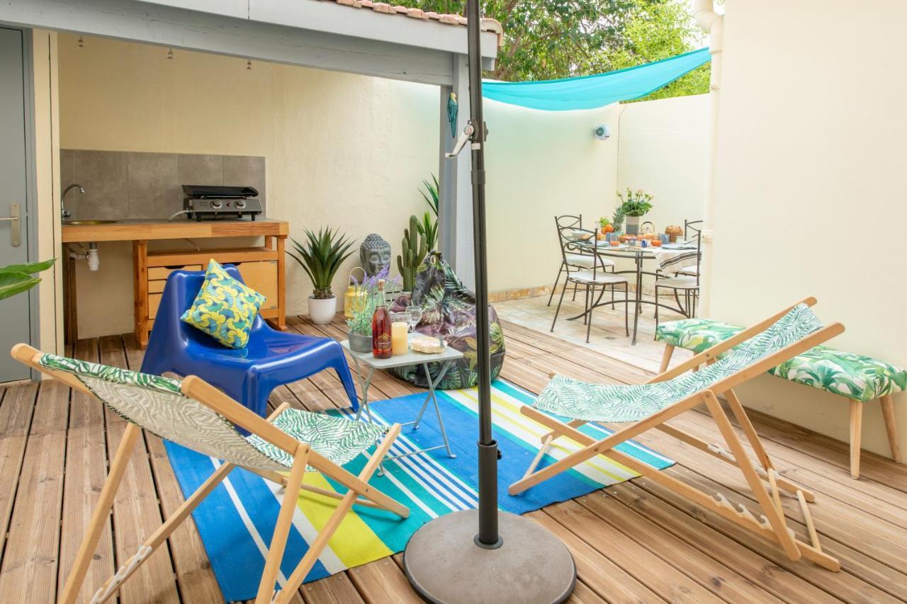 Suite Farniente Avec Patio Et Clim Montpellier Exterior foto